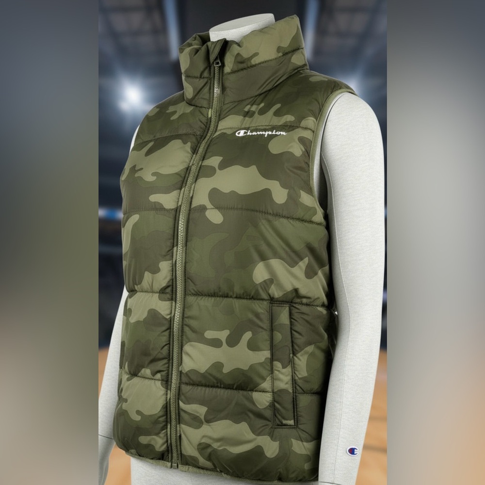 Champion Green Camouflage Vest